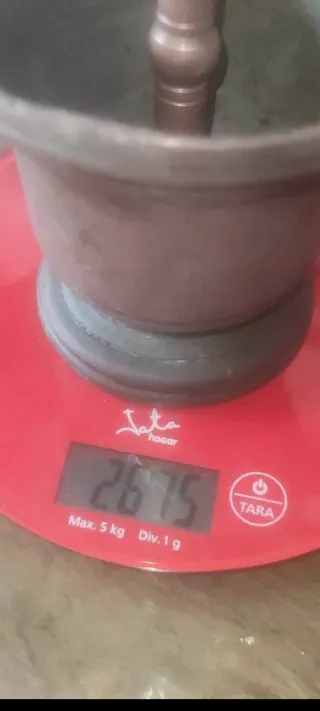 Mortero Almirez Hierro