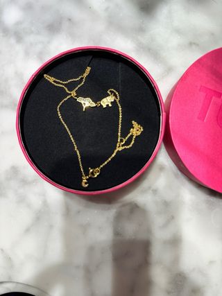 Colgante Tous Baño Oro Cadena 40-45cm Nuevo joyero