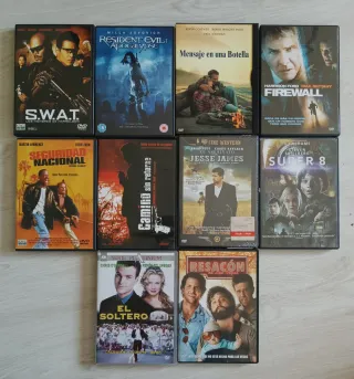 Películas DVD Acción, Comedia, Thriller