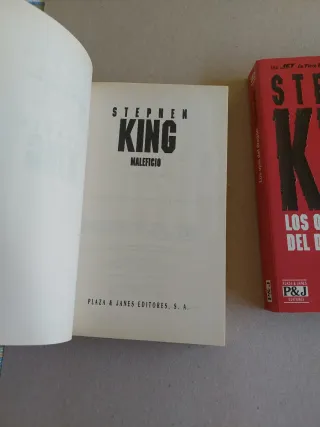 Pack  2 libros Stephen King