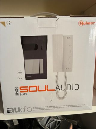 Golmar Kit Portero Electrónico Soul Audio