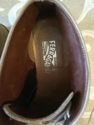 Scarpe uomo Salvatore Ferragamo beige