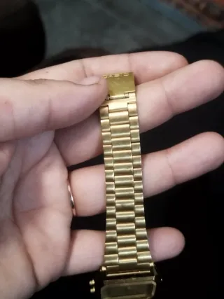 Reloj Casio Dorado Analógico-Digital