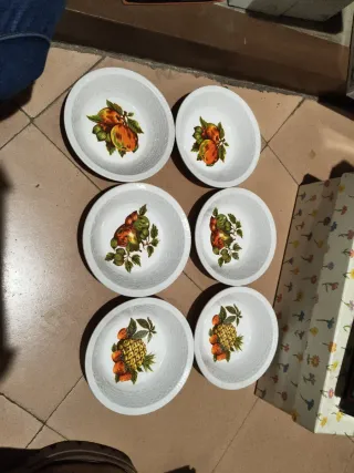 6 Platos de postre frutales