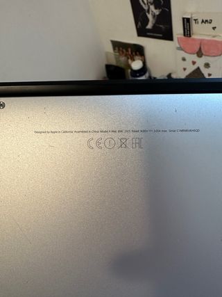 MacBook Air A1466 2018 Argento