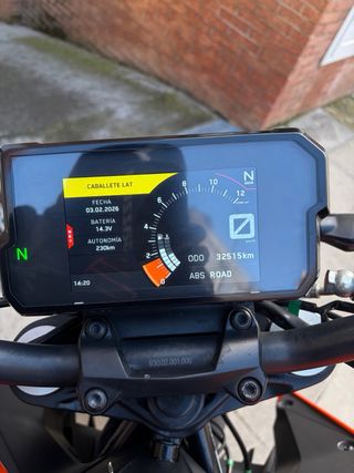 KTM Duke 125cc ITV pasada