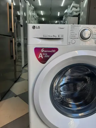 Lavadora LG Direct Drive 9 kg
