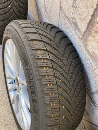 Llantas BMW Invierno 205/50 R17
