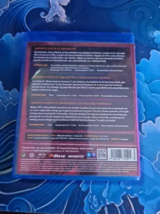 Trilogía Abierto hasta el Amanecer, Blu-ray