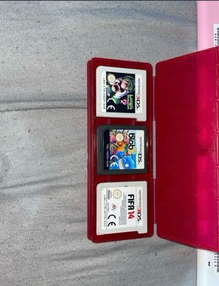 Nintendo 2DS Rosa y Blanca + Juegos