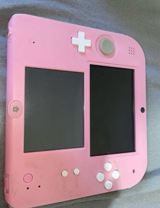 Nintendo 2DS Rosa y Blanca + Juegos