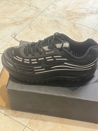 Scarpe Nike Air Max uomo nere e argento