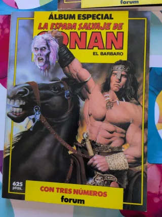 86-88 y 93-98 espada salvaje de Conan - retapados