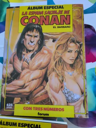 86-88 y 93-98 espada salvaje de Conan - retapados
