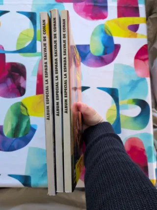 86-88 y 93-98 espada salvaje de Conan - retapados