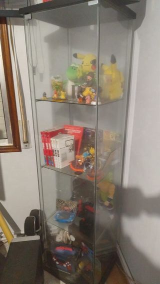 Vitrina Ikea Cristal Negra