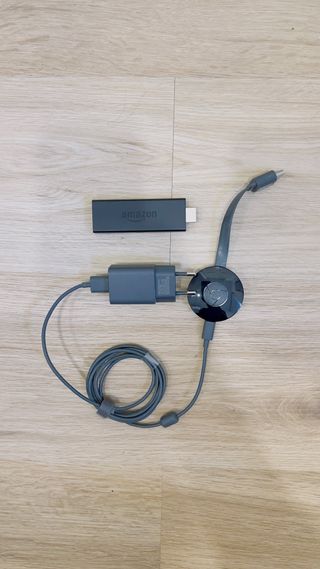 Chromecast 2 y regalo amazon fire tv stick