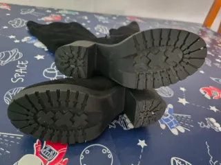 Botas Altas Negras Talla 37