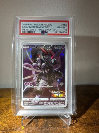 Pokemon Mewtwo Armored PSA 10 JPN SM PROMO