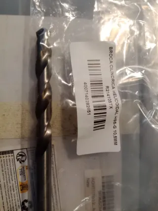 Broca HSS-G 10.5mm Alemania