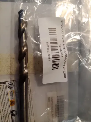 Broca HSS-G 10.5mm Alemania