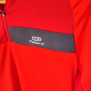 Camiseta deportiva naranja Kalenji Talla S