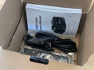 Videocámara Compacta Digital HD Negra