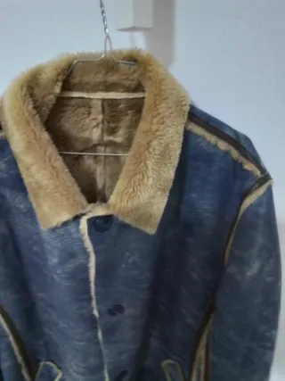 Giacca uomo blu e marrone