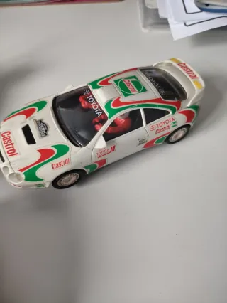 Coche Scalextric Toyota ninco  Castrol Rally