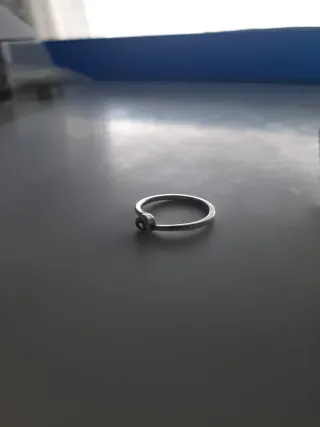 Anillo Pandora Corazón Plata