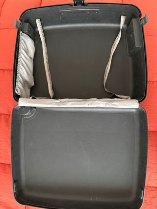 Valigia Delsey vintage nera