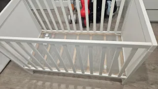 Cuna Ikea SUNDVIK Blanca