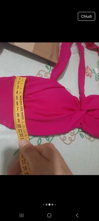 Bikini 2 pezzi taglia L/44 fucsia