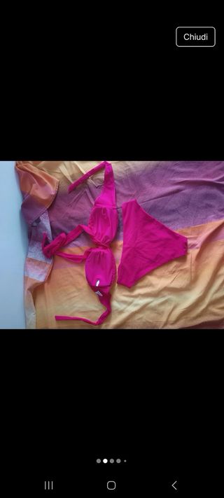 Bikini 2 pezzi taglia L/44 fucsia
