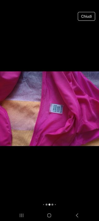 Bikini 2 pezzi taglia L/44 fucsia