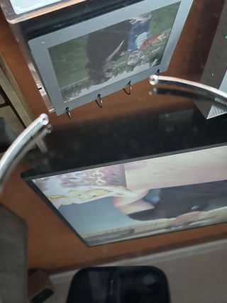 Tiara de plata con pedrería