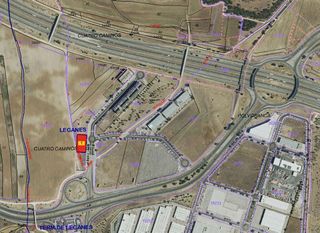 Terreno en venta en Sudeste Industrial en Fuenlabrada