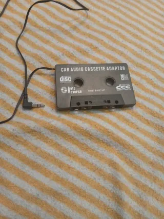 Adaptador Cassette Coche Audio Jack 3.5mm