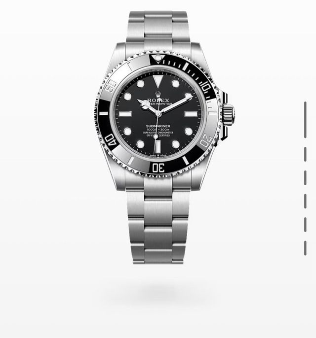 Rolex Submariner Negro ref: 124060 full set. 2026!