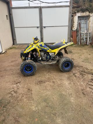 Suzuki LTZ 400 Quad Amarillo y Azul