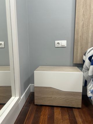 Dormitorio completo moderno. También por separado.