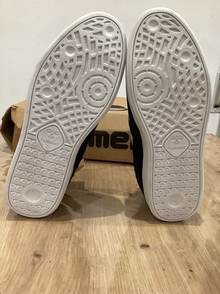 Hummel Victory Zapatillas Negras y Blancas