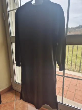 Vestito Esmara nero manica lunga tg M