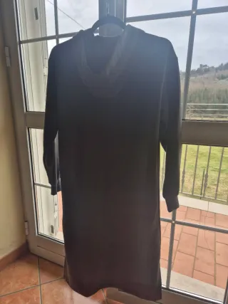 Vestito Esmara nero manica lunga tg M