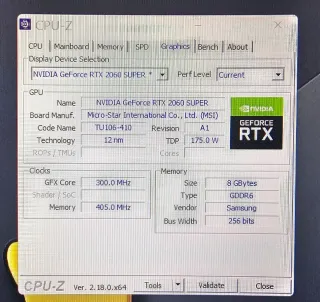 MSI RTX 2060 SUPER AERO 8GB ITX mini