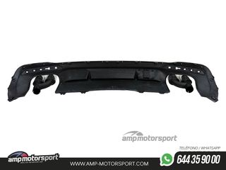 DIFUSOR TRASERO PARA AUDI A4 B9 BERLINA / AVANT S-LINE 2019-2024