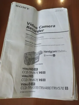 Videocámara Sony Handycam NightShot 0 Lux