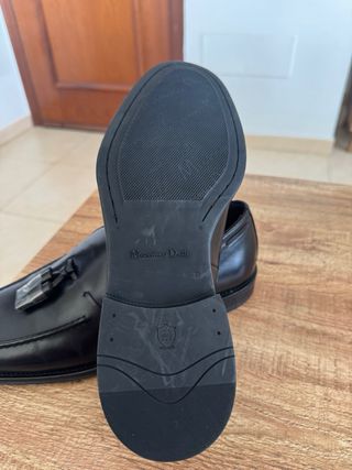 Zapatos Massimo Dutti Negros Tassel