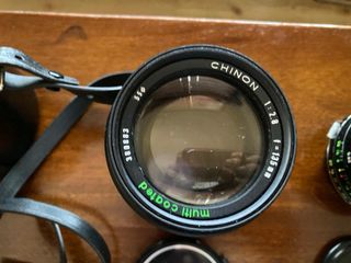 Cámara Analógica Olympus OM10 + 3 Lentes