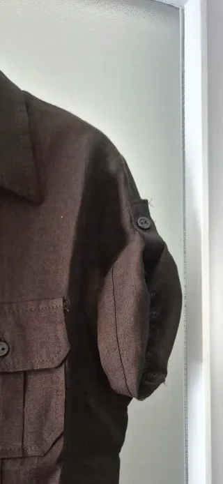 Camicetta mezza manica in lino tg. 42